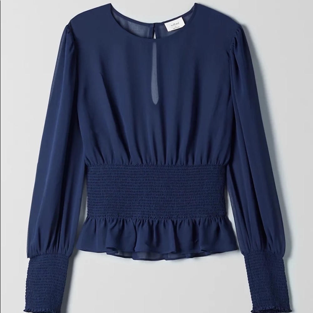 Aritzia Wilfred Ballad Blouse